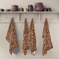 thumbnail image 5 of Dreamtimes Leopard Print Kitchen Towels 18x28inch Ultra Soft Absorbent Quick Drying Kitchen Dish Towels Washable Cleaning Cloths Hand Towels Tea and Bar Towels, 1 Pack, 5 of 7
