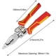thumbnail image 2 of Pelacables multifuncional con medición de electricidad for cortar, enrollar y dividir, 2 of 8