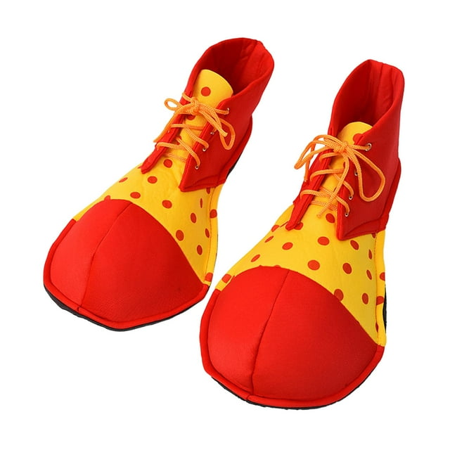 BELOVING Clown Chaussures Accessoires de Cosplay de Carnaval Robe de Fantaisie Nouveauté