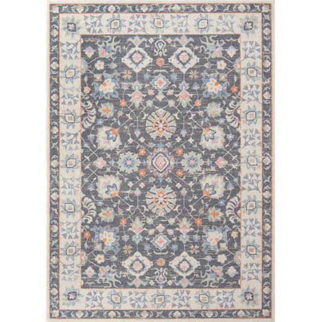 Momeni ANATOANA-8CHR5376 5 ft. 3 in. x 7 ft. 6 in. Anato-8 Rectangle Rug - Charcoal