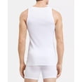 thumbnail image 2 of Calvin Klein Mens Cotton Classics Multipack Tanks 5 5 White Large, 2 of 3