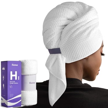 Women's Extra Large Microfiber Hair Wrap Towel