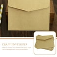 thumbnail image 2 of Mini Envelope Bag Gift Cards Kraft Invitation Envelopes Wedding Business Paper 100 Pcs, 2 of 6