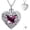 Purple Butterfly, variant on Butterfly Urn Necklace for Ashes 925 Sterling Silver Memorial Pendant Cremation Keepsake Necklace for Ashes Memorial Jewelry for Women Human Pets Forever in My Heart (Silver Black)