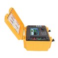 thumbnail image 1 of Insulation Resistance Tester, Simple Wiring Earth Ground Resistance Tester 100-240V HD LCD Display Multifunctional Waterproof  for Construction Sites US Plug, 1 of 7