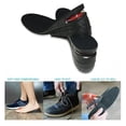 thumbnail image 4 of Plantillas de altura ajustables Zapatos deportivos Pies Tacón de talón Amortiguador Absorción Trimmable 27cm Largo PVC hombres Mujer Pad Pad 9cm, 1 par seitruly OD003616-04, 4 of 7
