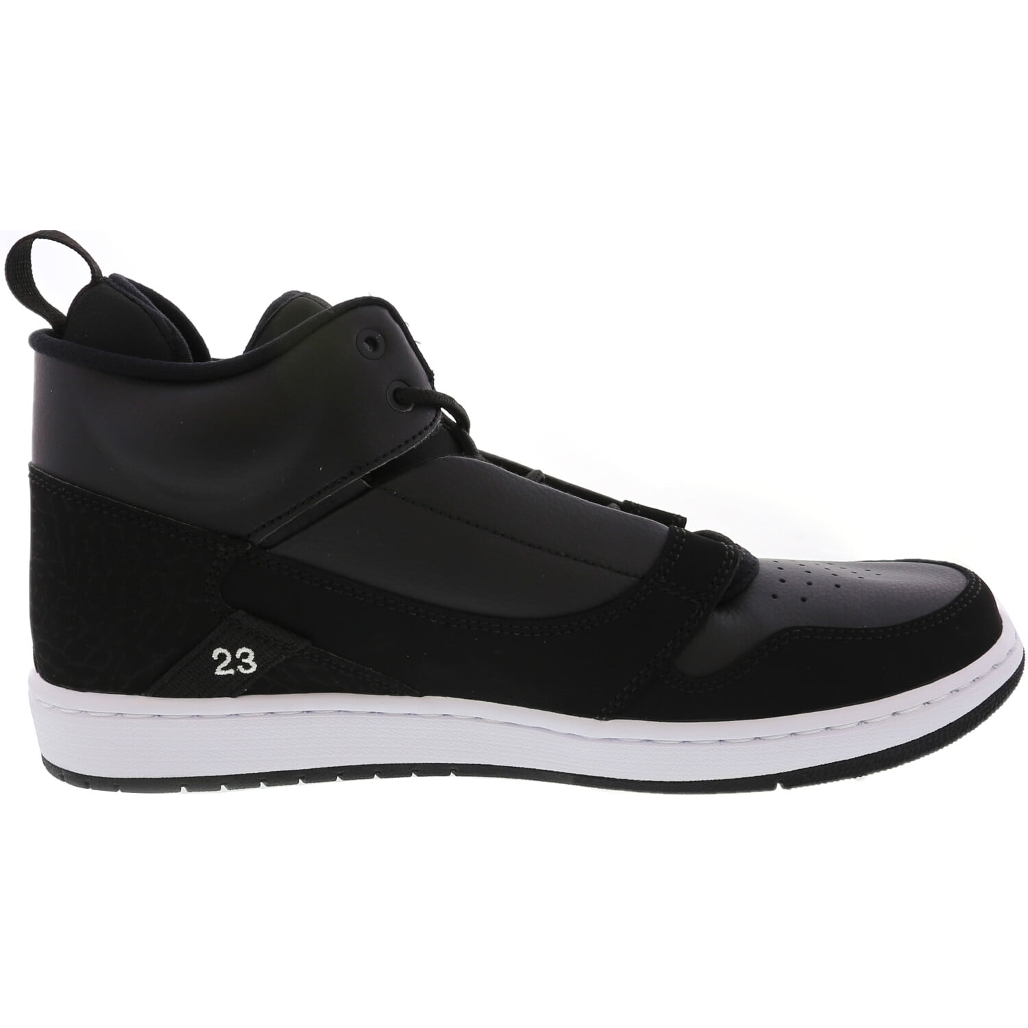 jordan fadeaway black and white