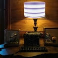thumbnail image 3 of Miangastore Exquisite Classic Cloth Lamp Shade Fabric Lampshade Table Light Cloth Lampshade, 3 of 8