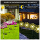 thumbnail image 3 of Luz Solar De Fuegos Artificiales  Bloosom Luz De Jardín 200 Led 2pcs Blanco Calido, 3 of 5