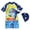 Dark Blue, variant on Toddler Baby Boy Swimsuit Kids Rash Guard Short/Long Sleeve One Piece Bathing Suit Duck Hunting Swimwear(Yellow,2-3 Y)