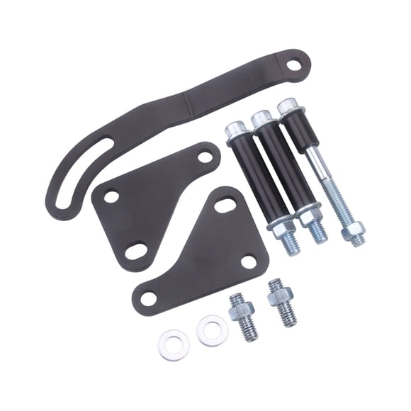 Yeacher SBC Steering Pump Mounting Bracket Iron Alternator Bracket Kit Replacement for SWP LWP Saginaw