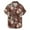 Multicolor1, variant on AHTJRT Stylish Men's Camouflage Print Button Down Short Sleeve Shirt Multicolor 2XL