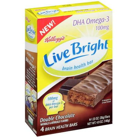 Kelloggs Live Bright Live Bright Brain Health Bars, 4 ea