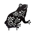 thumbnail image 1 of Injueey Estatua de jardín de rana, decoración artística de patio de rana, estaca de silueta de Animal para decoración de jardín y patio trasero Decoración del hogar Injueey HA035342-00, 1 of 6