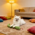 thumbnail image 2 of Interactive Plush Snake Toy with Catnips and Crinkle Sound for Dogs and Cats, 36cm Long, 2 of 16