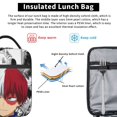 thumbnail image 3 of My Hero Academy Lunch Bag Anime Lunch Tote Bag Reusable Insulated Lunch Box Portable Lunch Bento Box For College Work Office Picnic 10*8*4 Inch, 3 of 9