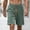 (Casual 86)Green, variant on Mens Plus Size Shorts Big Tall Bottoms Ice Silk Summer Thin Drying Beach Loose Sports Casual Fashion Oversize Short Pants