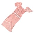 thumbnail image 4 of Vestido Ajustado De Terciopelo Para Mujer, Vestido De Fiesta De Cóctel Elegante Ajustado Con Manga Corta Abombada, Función Moldeadora De Levantamiento De Cadera, 4 of 7