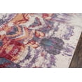 thumbnail image 3 of Momeni Rustic Romance Abstract Overdyed Modern Area Rugs, Purple, 3 of 4