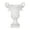 Antique White, variant on Egypt Outdoor Light Weight Concrete Chalice Garden Urn Planter, Black
