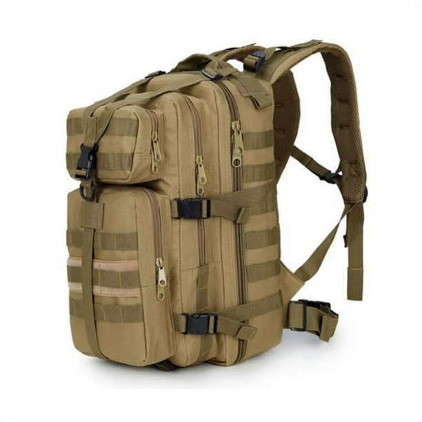 Mochila táctica de ataque 3p, mochila militar para exteriores, mochila impermeable de camuflaje, mochila mediana para estudiantes de 35 l