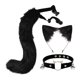 thumbnail image 5 of Qarigey 3x conjunto de orejas y cola de zorro de peluche para mujeres y niñas, conjunto de gargantilla con cuello y cuello Type1, 5 of 6