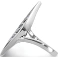 thumbnail image 3 of Sterling Silver Rhodium-Plated Polished Abalone Leaf Ringsize 7 (Width 2.3) - Jbsp, 3 of 5