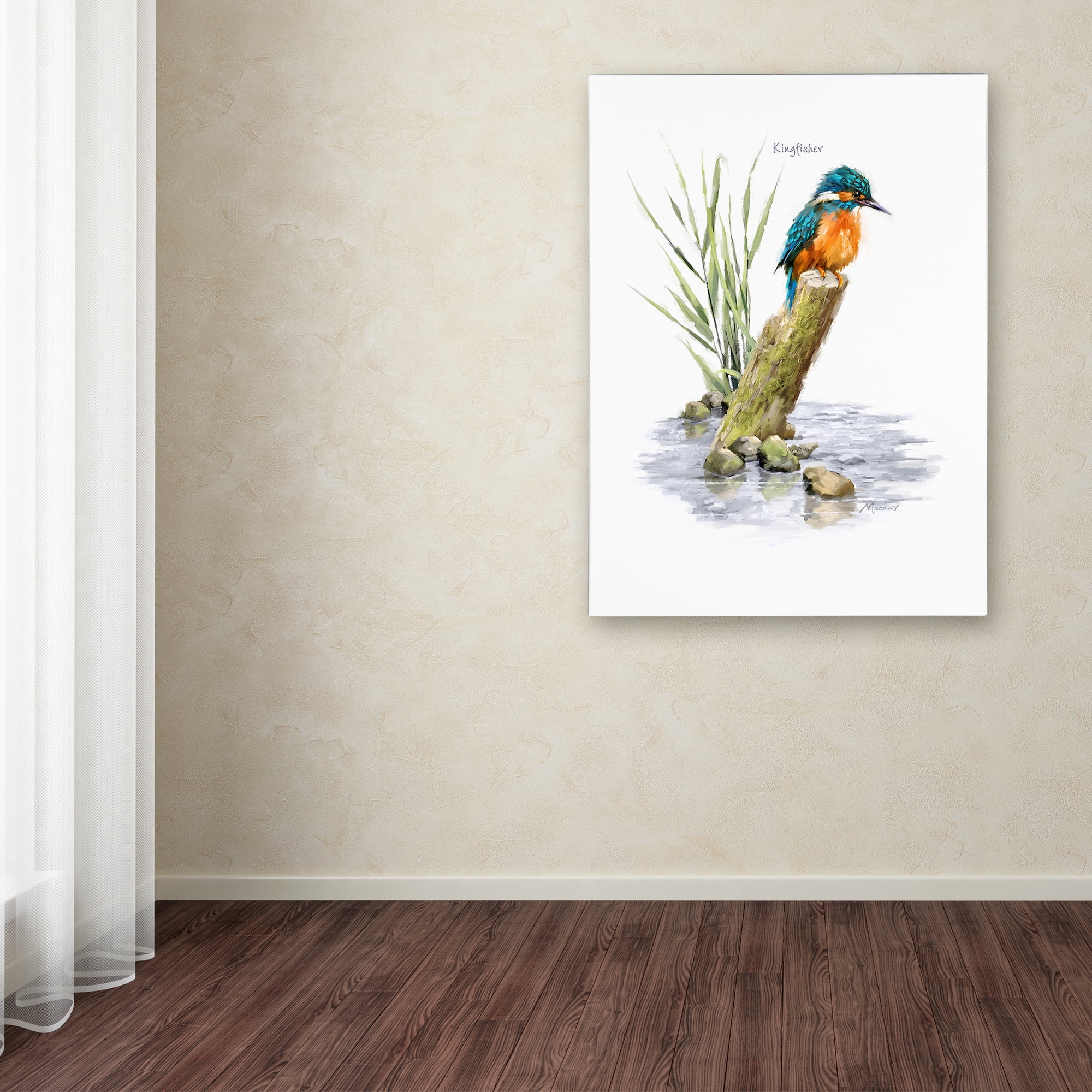 The Macneil Studio 'Kingfisher' Canvas Art