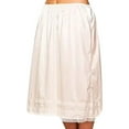 thumbnail image 1 of Grande Taille des Femmes Élastiques Jupes Taille Haute Robe Swing Sous-Jupes, 1 of 3