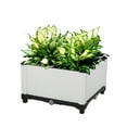 thumbnail image 2 of 2Pcs Free Splicing Injection Planting Box Home Garden Planting Basket-White, 2 of 10