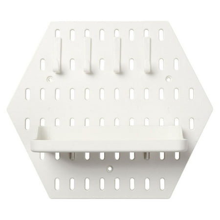 

1Pc Multifunctional Storage Rack Punch Free Holder Wall Shelf (Random Color)