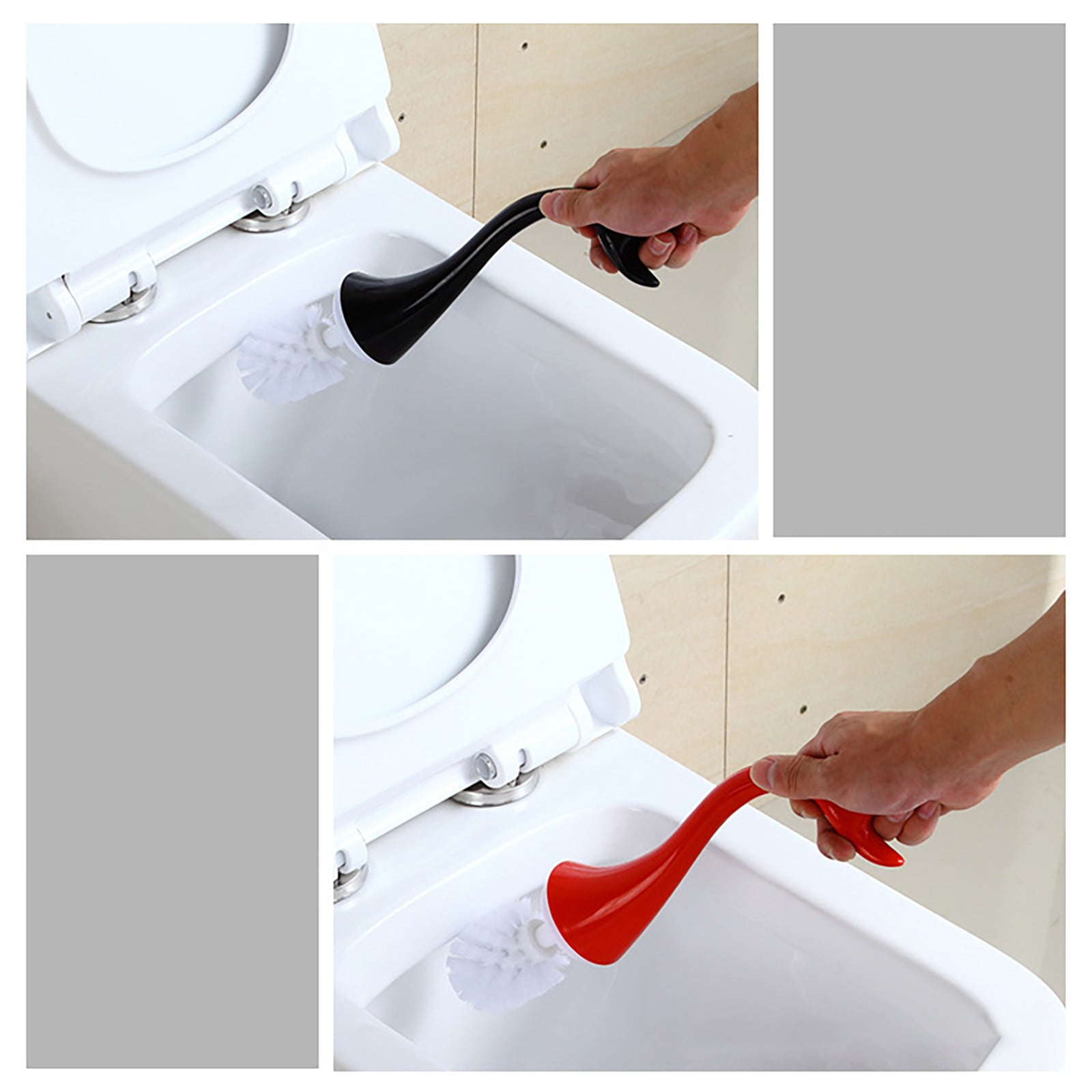 Mfigree Creative Swan Toilet Brush, , Cute Unique Decorative Toilet Bowl Brush, Cleaning Toilet Brush Every Corner Can Be Cleaned Toilet Bowl Brush with Base Set for Bathroom Home Hotel