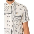 thumbnail image 4 of Farah Marcus Print Shortsleeved Shirt, White, 4 of 6
