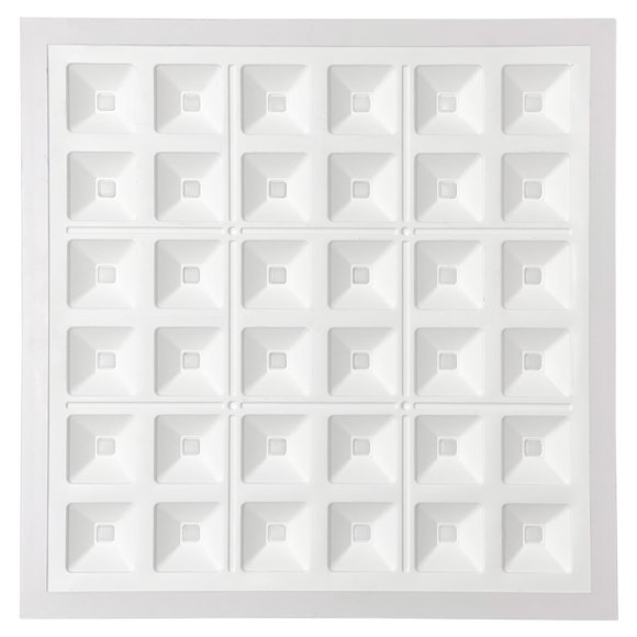 LED Designer Troffers | 2 X 2 | 40 Watt | 5000 Lumens | 4000K | ETL Listed | Pack of 6