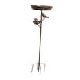 thumbnail image 4 of Baño de Pájaros de Metal, Comedero para Pájaros, Estación de Alimentación con Base de 5 Puntas, Cuenco Decorativo para Pájaros para Patio Y Césped, Co con decoración de 3 pájaros, 4 of 8