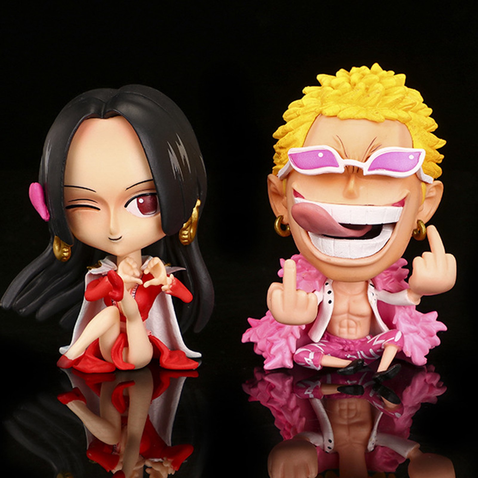 Cyan Oak One Piece Three Brothers Luffy Ace Sabo Figure Model Suitable For Desktop Decoration Home Decoration Office Decoration Walmart Com