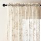 thumbnail image 3 of Cortinas de encaje SEEKRIGHT Victorian Floral Beige, 214 cm, 2 paneles, 3 of 7