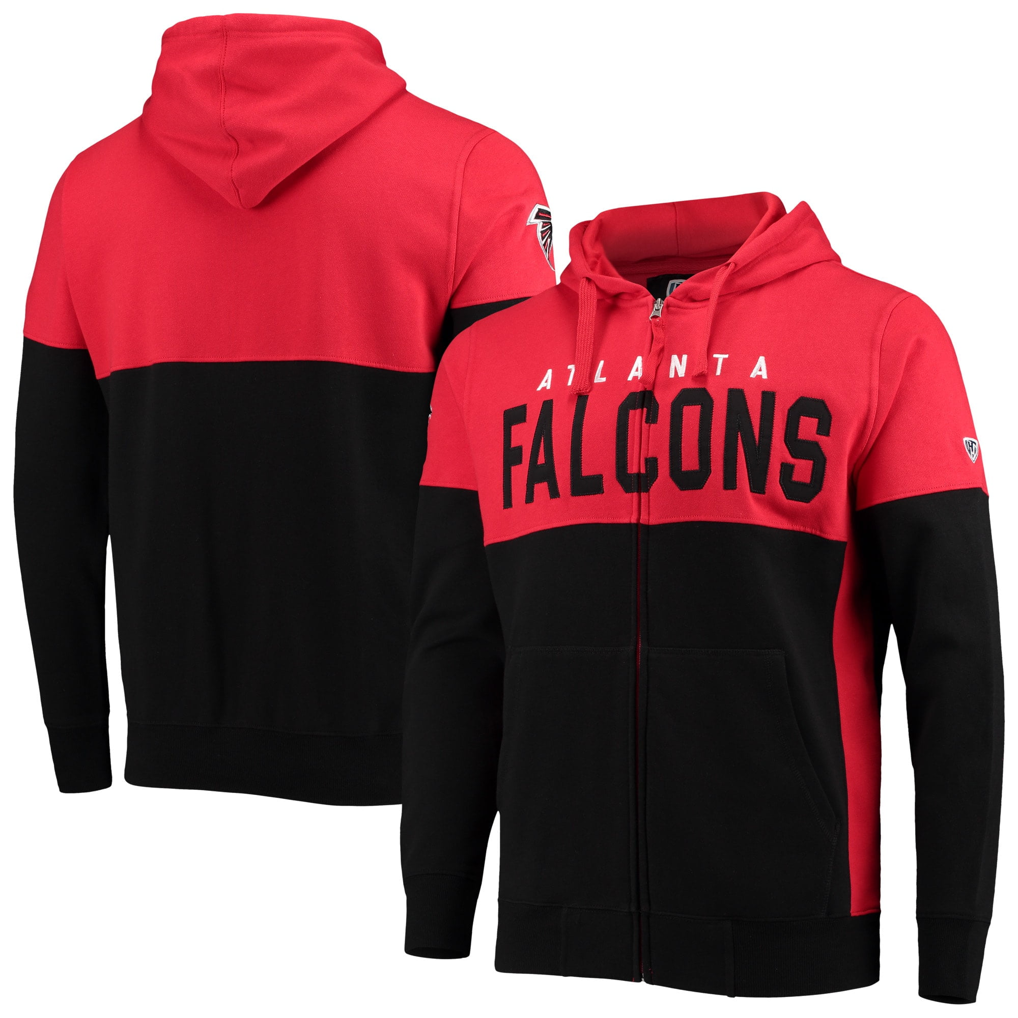 falcons zip hoodie