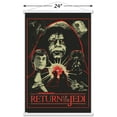 thumbnail image 3 of Star Wars: Return of the Jedi - Red Outline Illustration Wall Poster with Magnetic Frame, 22.375" x 34", 3 of 6