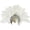 White, variant on Jiibva Feather Headband Carnival Feather Headpiece Stage Performance Headwear for Women Prom Halloween Party Decoration