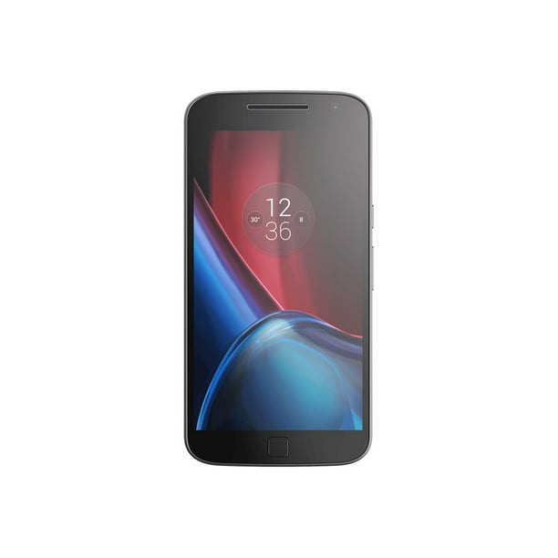 prototipo Inactivo Bañera Motorola Moto G4 Plus 16GB Smartphone (Unlocked), Black - Walmart.com