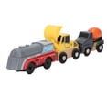 thumbnail image 1 of Train Toy,  Train Car Toy Sturdy Construction 3pcs Portable  for Kids, 1 of 7