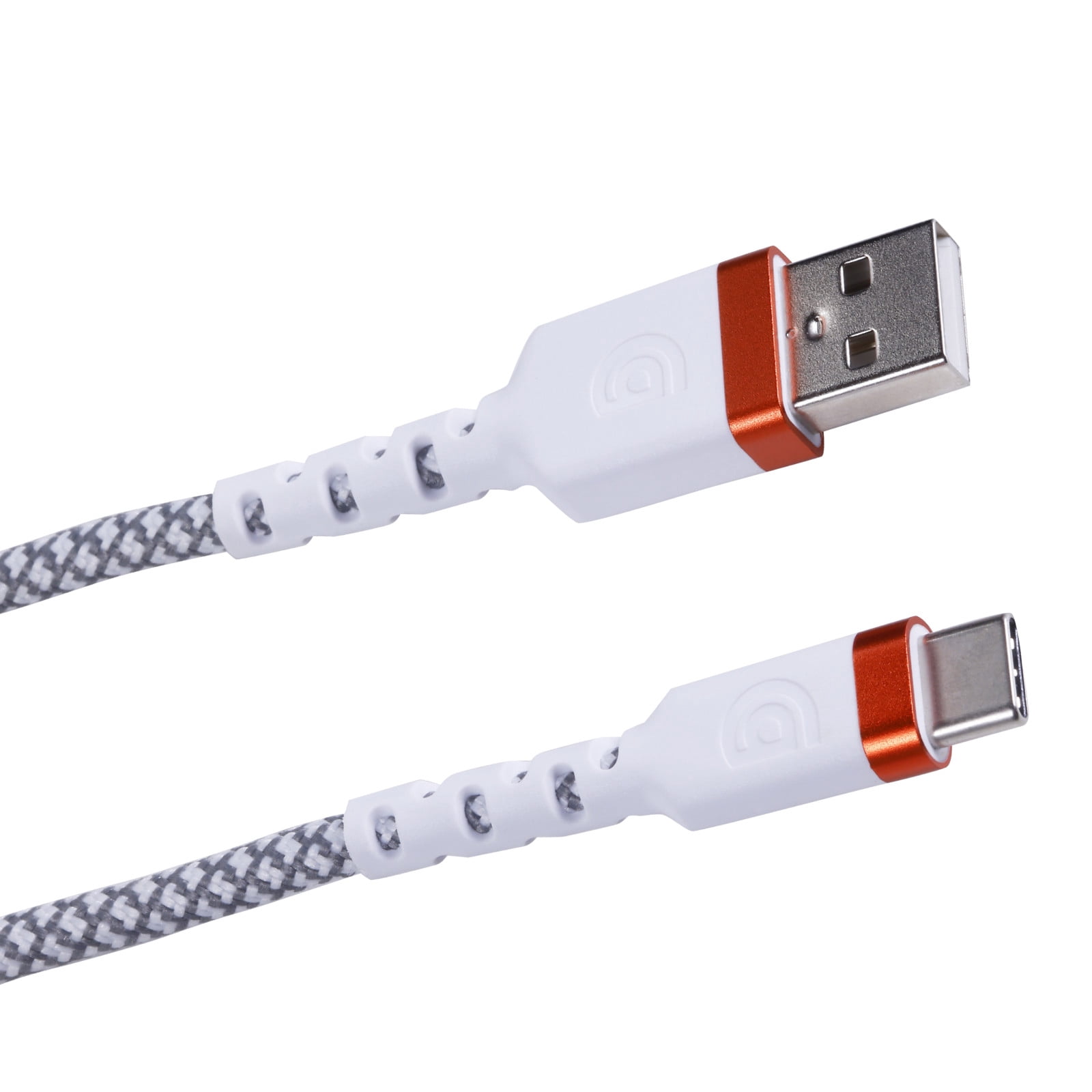 Griffin 6ft Ultra Durable USB-C Type High-Speed Charging Cable – Fast Charging, 30,000 Bends Strong, Compatible with Android, iPhone 15 & 16, Tablets, USB-C Device, USB-A to USB-C Charge & Sync Cable
