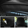 thumbnail image 4 of Maidao 2pcs Car Seat Covers Front Seats for Jeep for Compass 2006-Present 2 Seats Leather Airbag Compatible Waterproof Front Set Cushion Protector Black, 4 of 6
