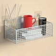 thumbnail image 4 of Wdhugt Magnetic Basket Magnetic Fridge Organizer Magnetic Pencil Holder Whiteboard Accessories Home Kitchen Organization Bathroom Shelves Kitchen Wall Mounted Organizers 5.9X3.93X3.93In, 4 of 7