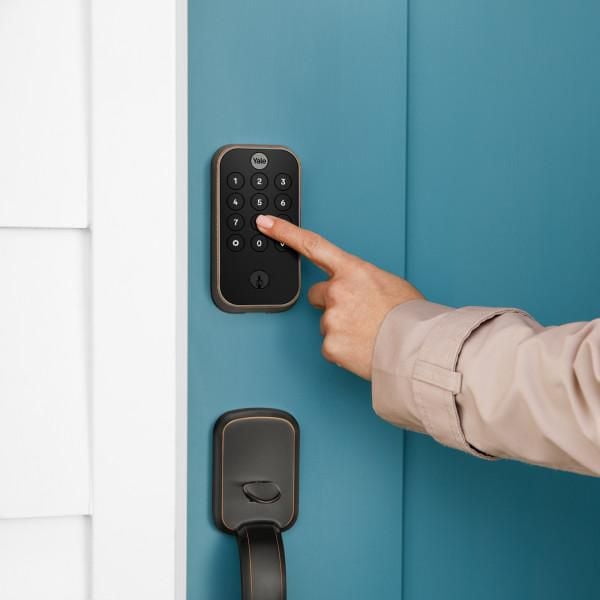 YALE ASSURE LOCK 2 WI-FI KEYPAD OIL RUBBED BRONZE