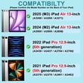 thumbnail image 2 of Funda con teclado para iPad Air de 13 pulgadas 2024/2025, Pro de 12,9 pulgadas, 2 of 8
