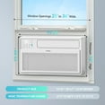 thumbnail image 6 of Stay Cool with Smart Control Energy Star 10000 BTU WiFi Inverter Window AC (440 sq. ft.), Ultra Quiet, Easy Installation, Remote, ECO/24-Timer/Auto Restart, 6 of 7