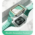 thumbnail image 5 of i-Blason Band Compatible with Apple Watch Band 38 mm, [Cosmo] Stylish Sporty Protective Bumper Case with Adjustable Strap Bands for Apple Watch Series 3/2/1 (Green), 5 of 8