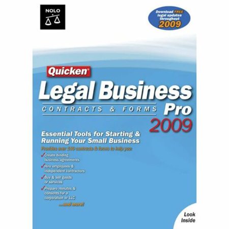 Nolo Quicken Legal Business 2009 Pro